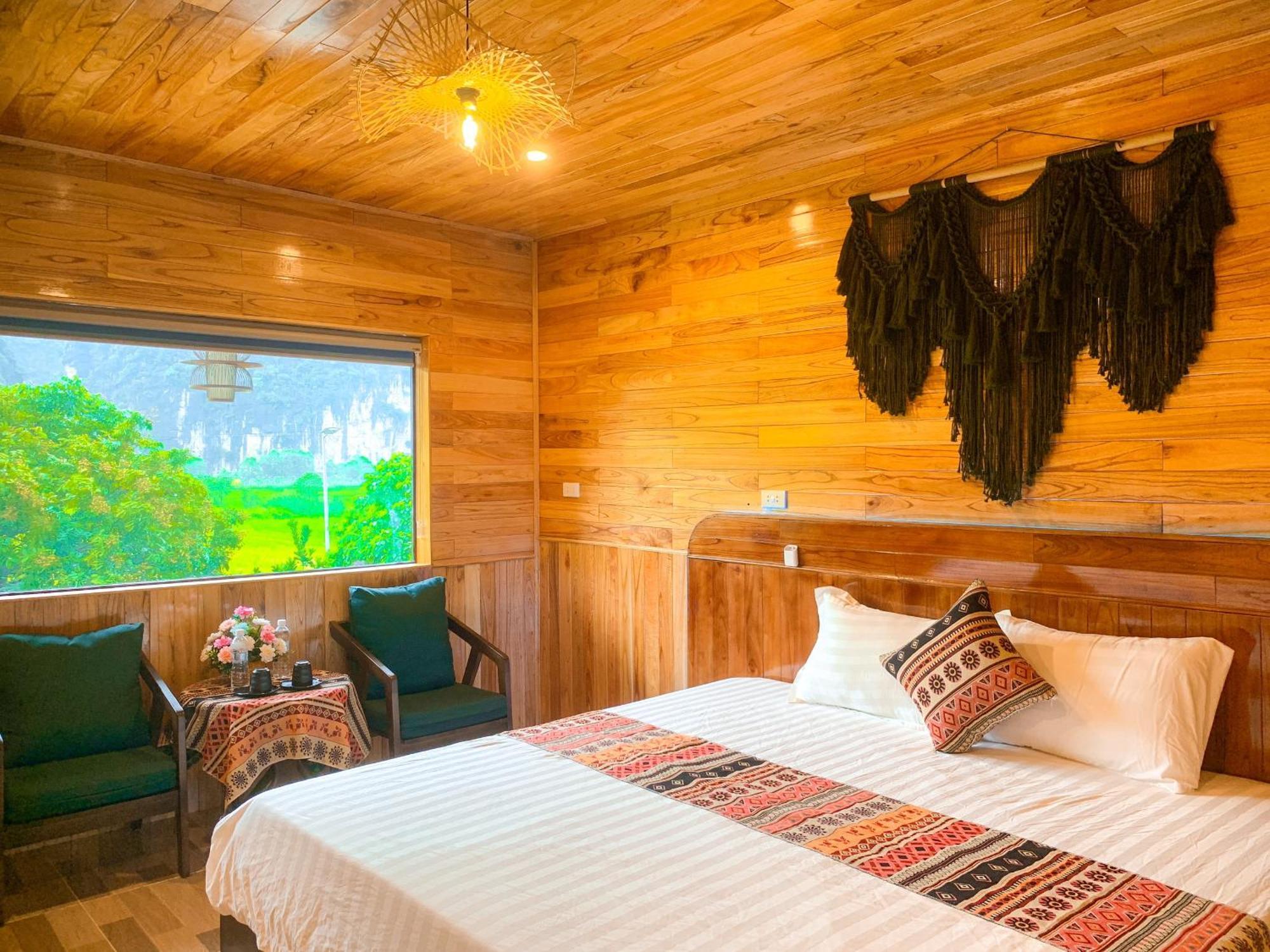Tam Coc Central Bungalow-Hostel Vu Lam エクステリア 写真