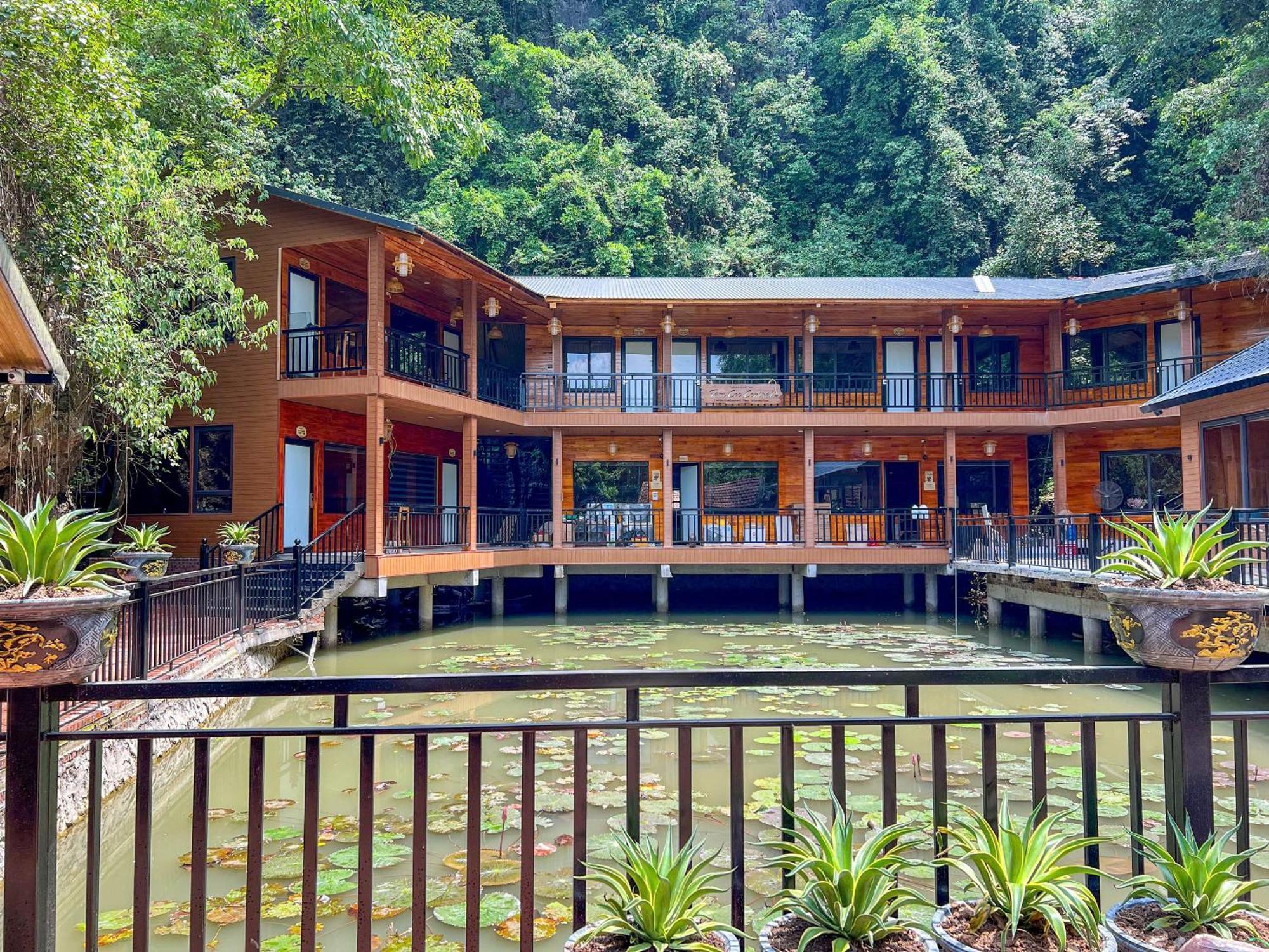 Tam Coc Central Bungalow-Hostel Vu Lam エクステリア 写真