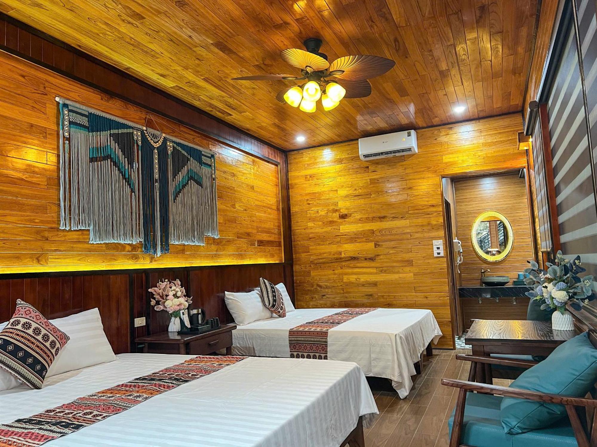 Tam Coc Central Bungalow-Hostel Vu Lam エクステリア 写真
