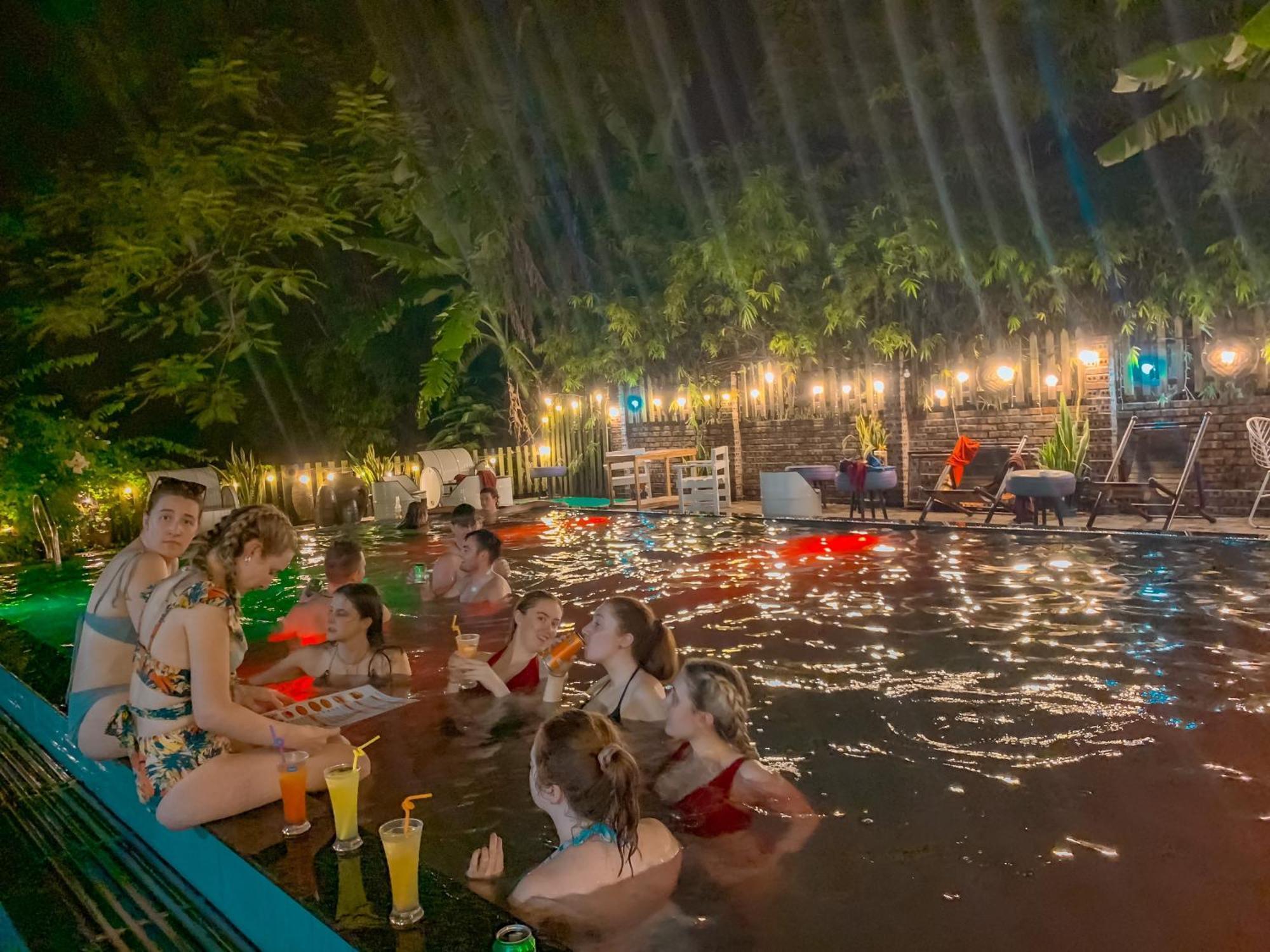 Tam Coc Central Bungalow-Hostel Vu Lam エクステリア 写真