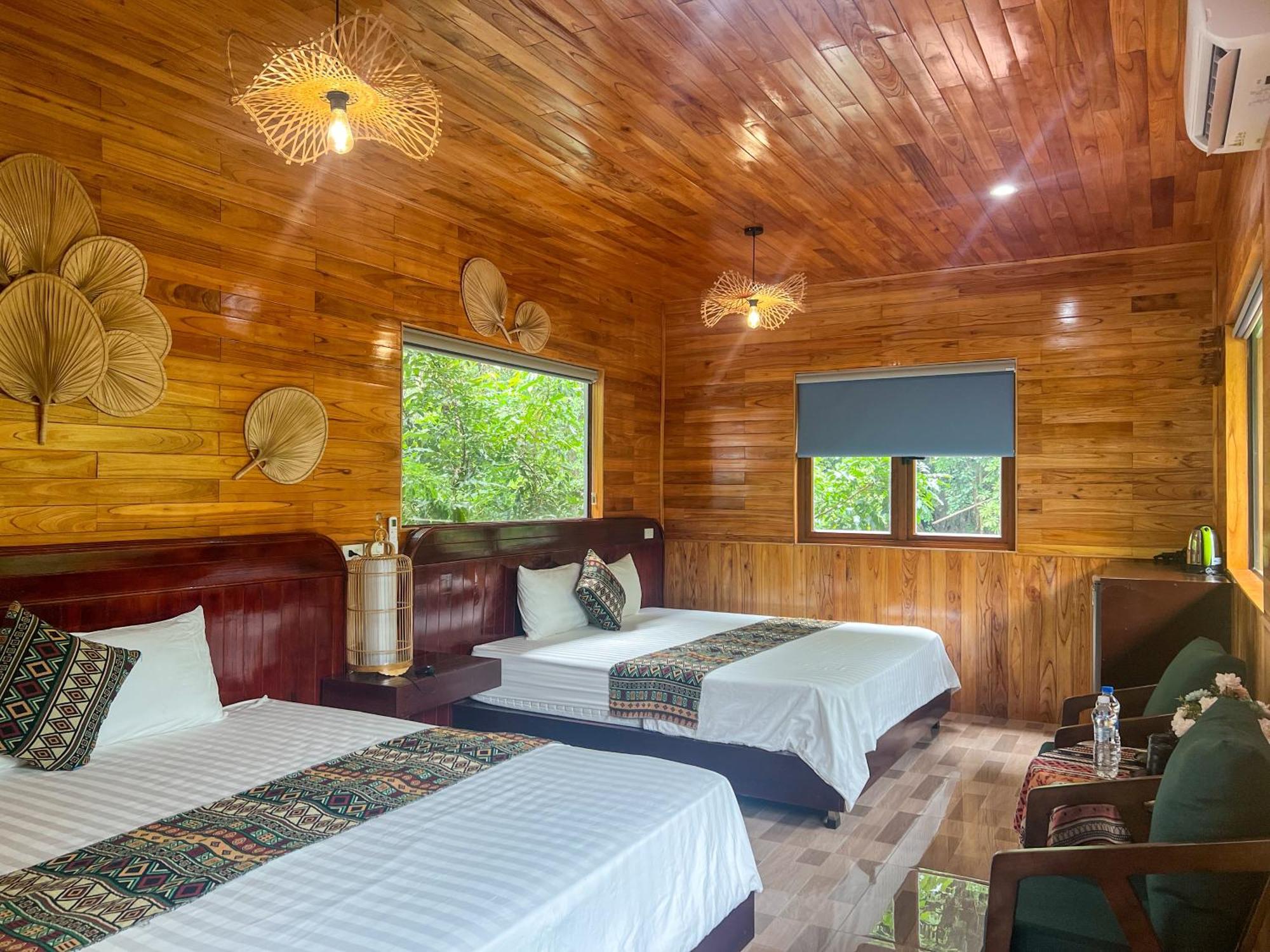 Tam Coc Central Bungalow-Hostel Vu Lam エクステリア 写真