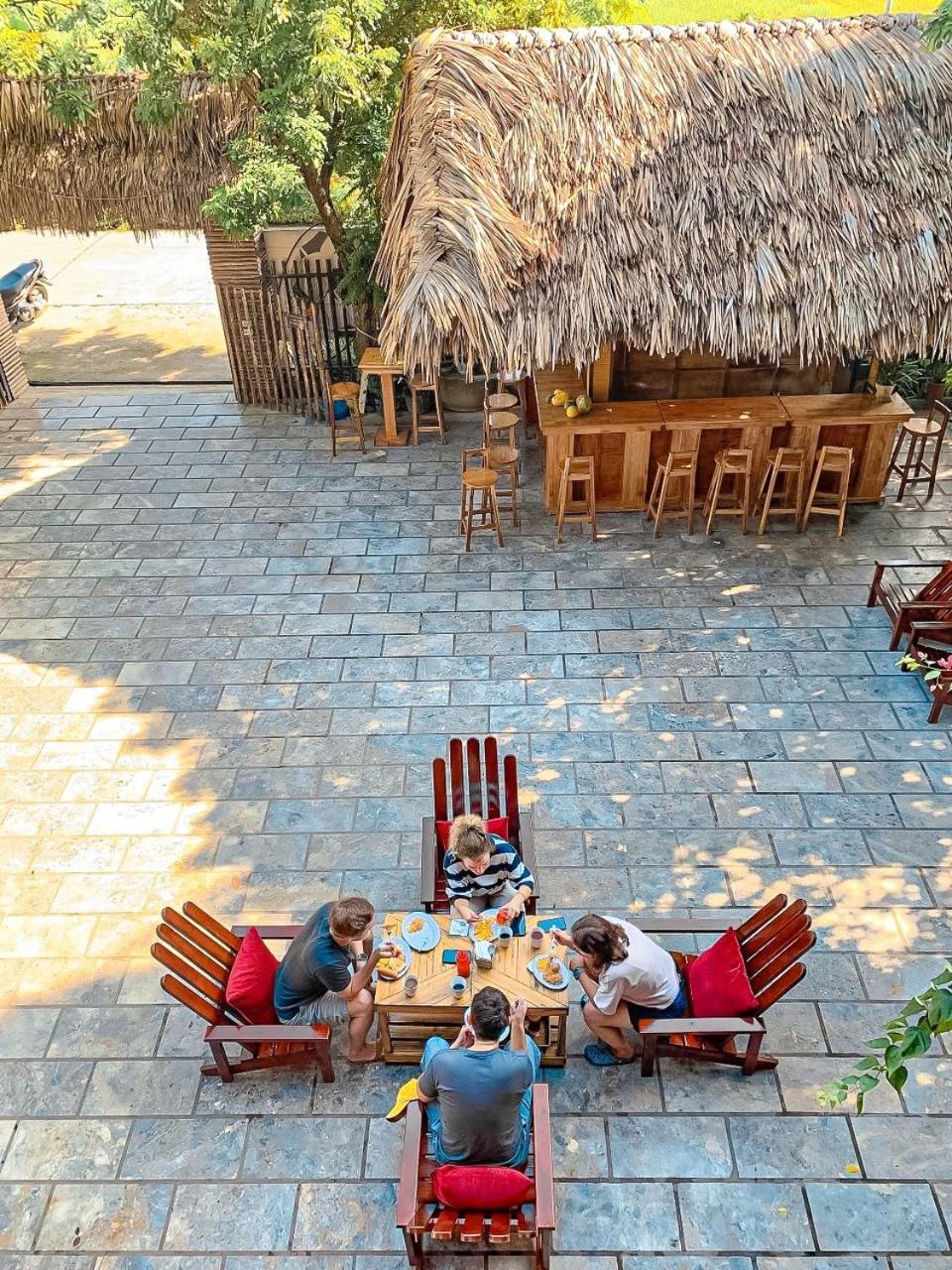 Tam Coc Central Bungalow-Hostel Vu Lam エクステリア 写真