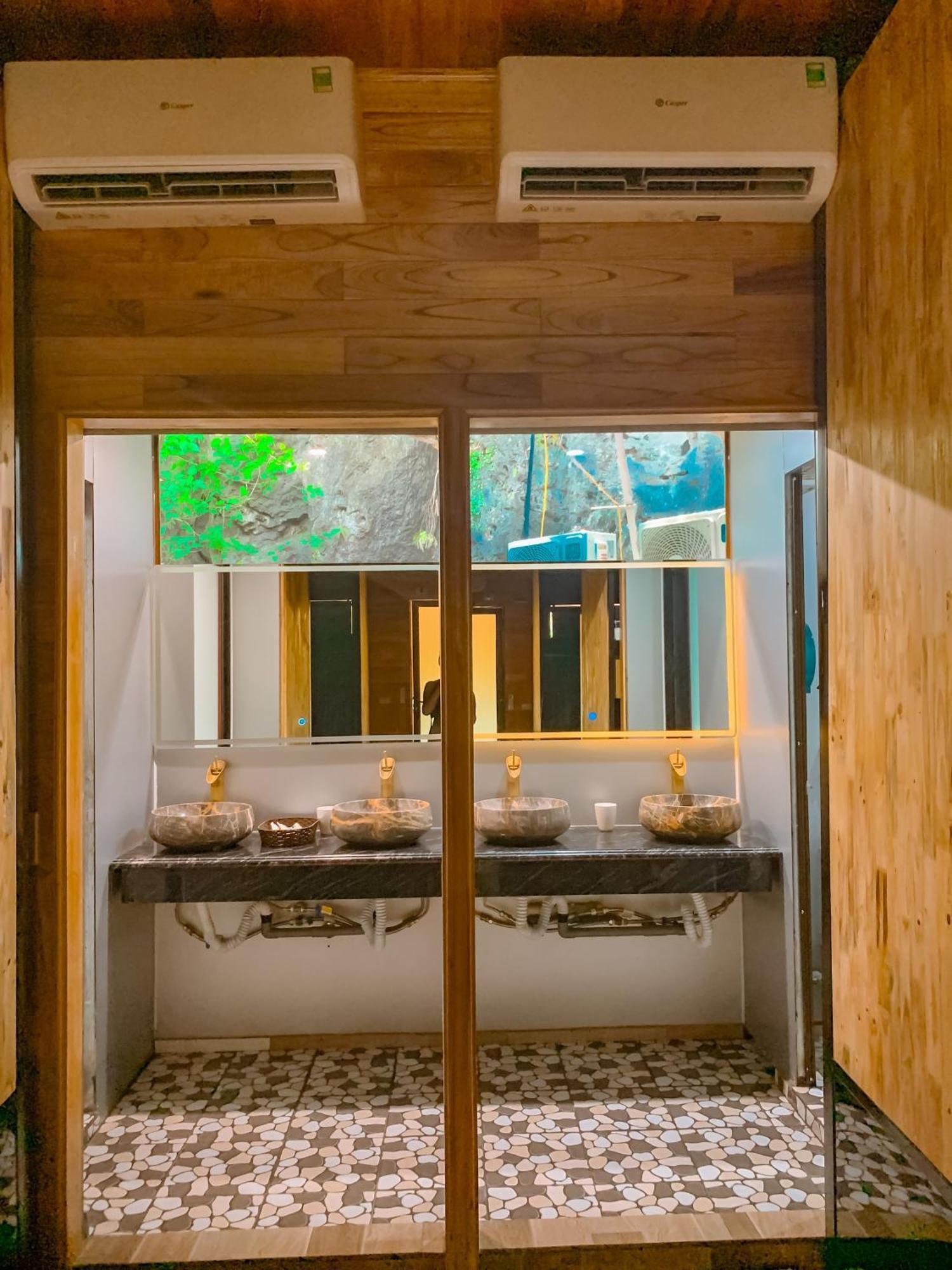 Tam Coc Central Bungalow-Hostel Vu Lam エクステリア 写真