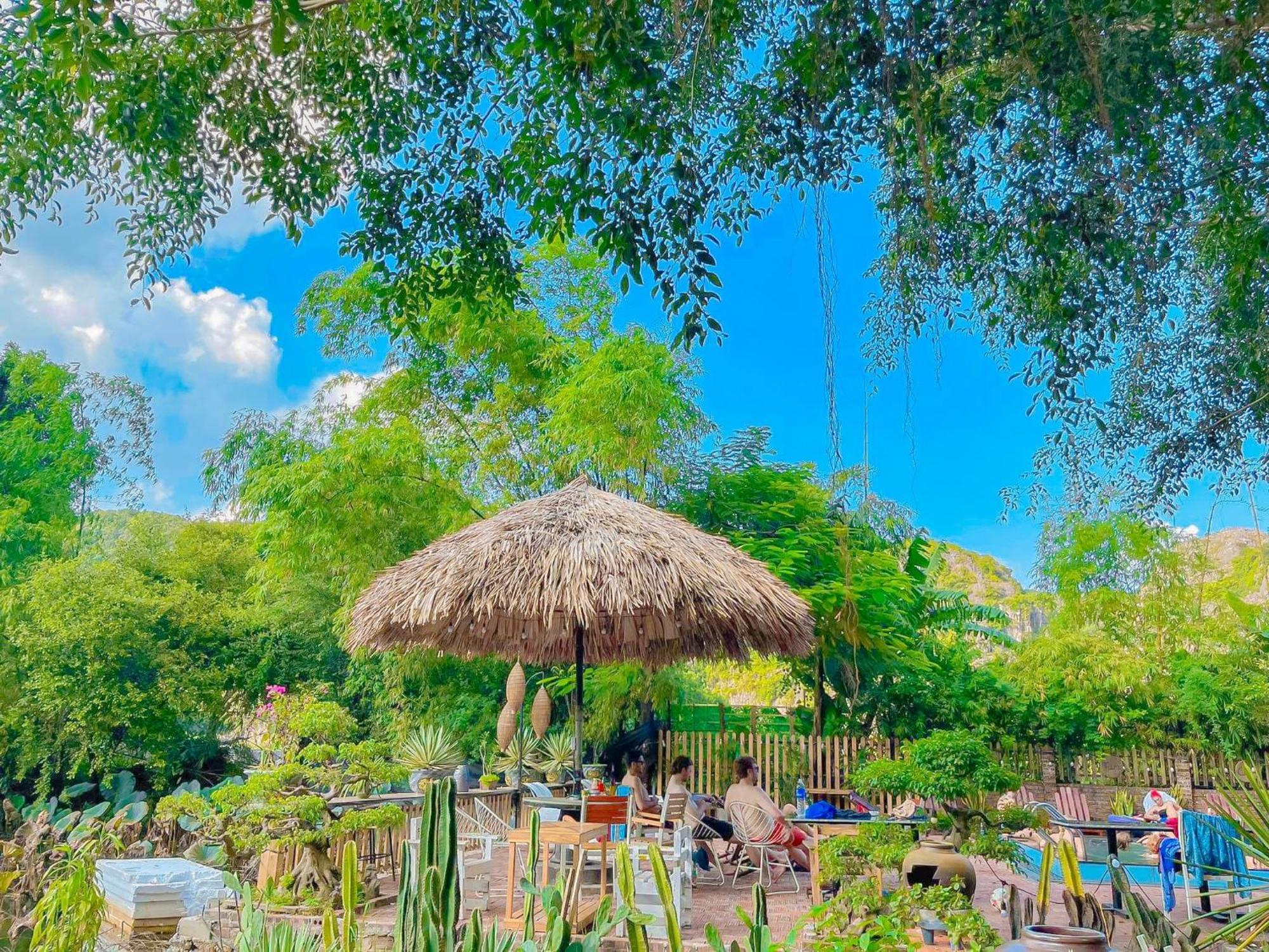 Tam Coc Central Bungalow-Hostel Vu Lam エクステリア 写真