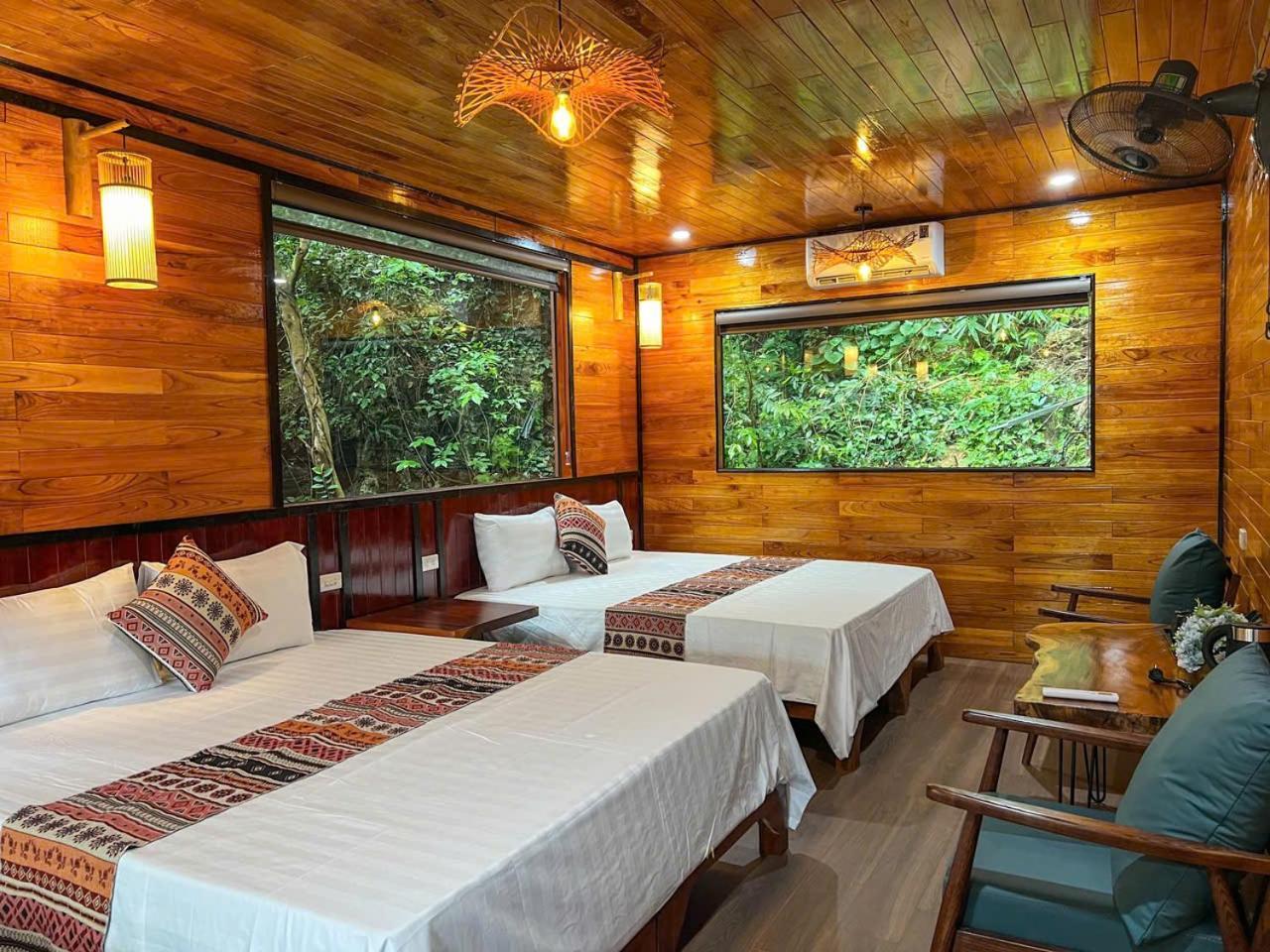 Tam Coc Central Bungalow-Hostel Vu Lam エクステリア 写真