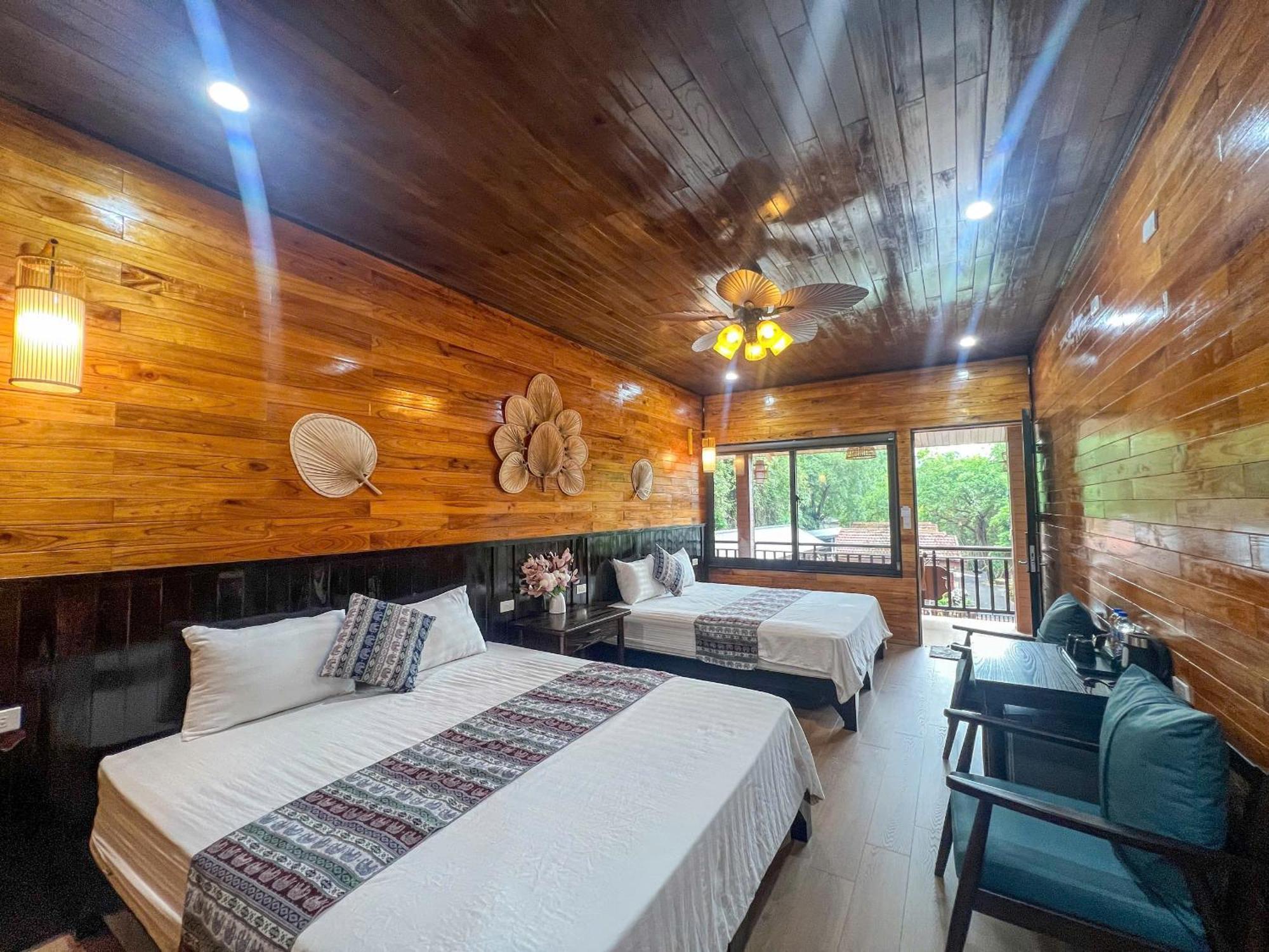Tam Coc Central Bungalow-Hostel Vu Lam エクステリア 写真