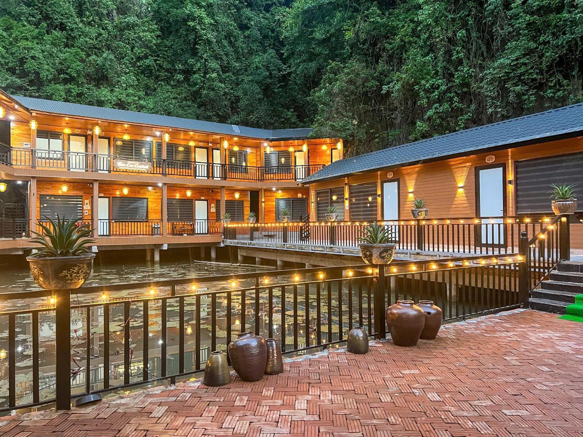 Tam Coc Central Bungalow-Hostel Vu Lam エクステリア 写真
