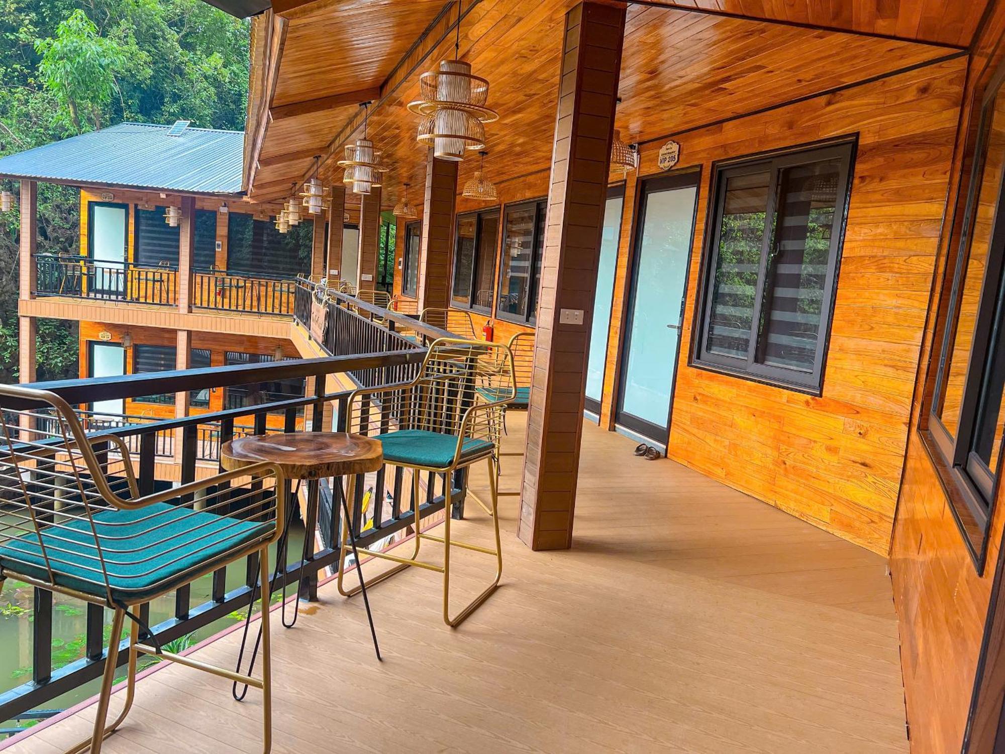 Tam Coc Central Bungalow-Hostel Vu Lam エクステリア 写真