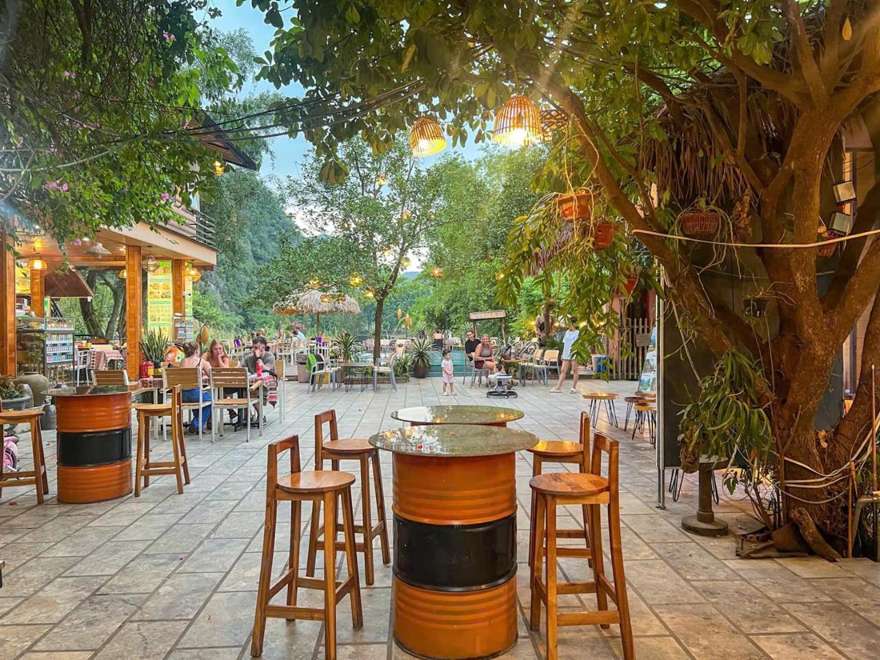 Tam Coc Central Bungalow-Hostel Vu Lam エクステリア 写真